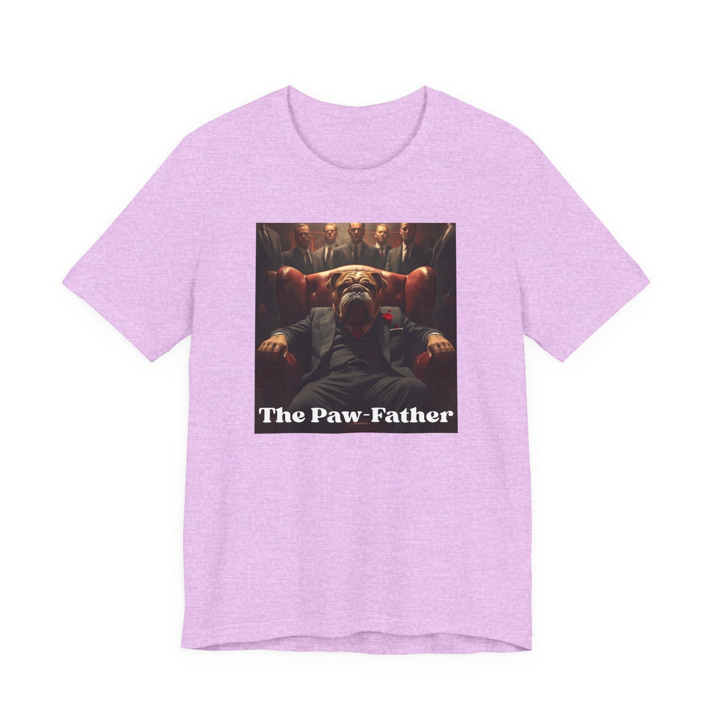 T-Shirt — "The Paw-Father" Vintage Dog Mafia Graphic Tee