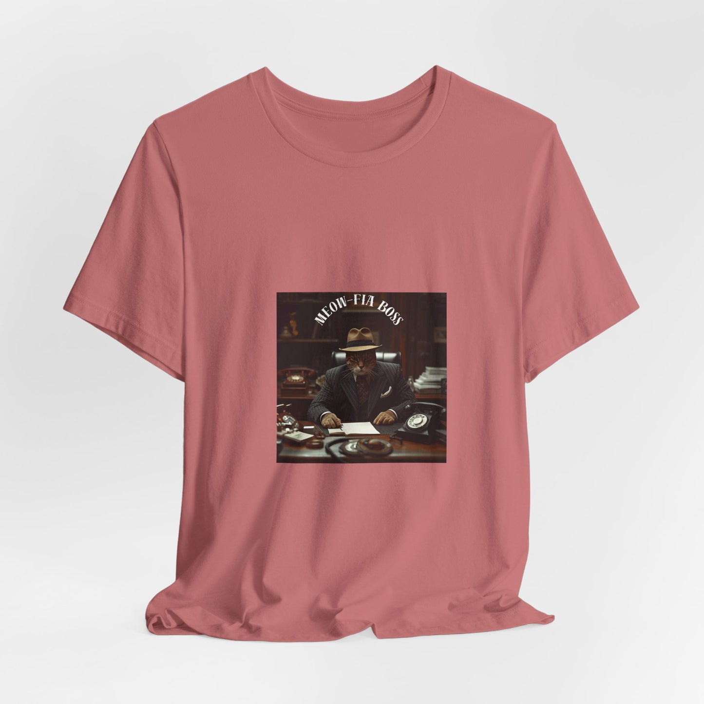 T-Shirt — 'Watch Ya Boys' Vintage Mobster Graphic Tee