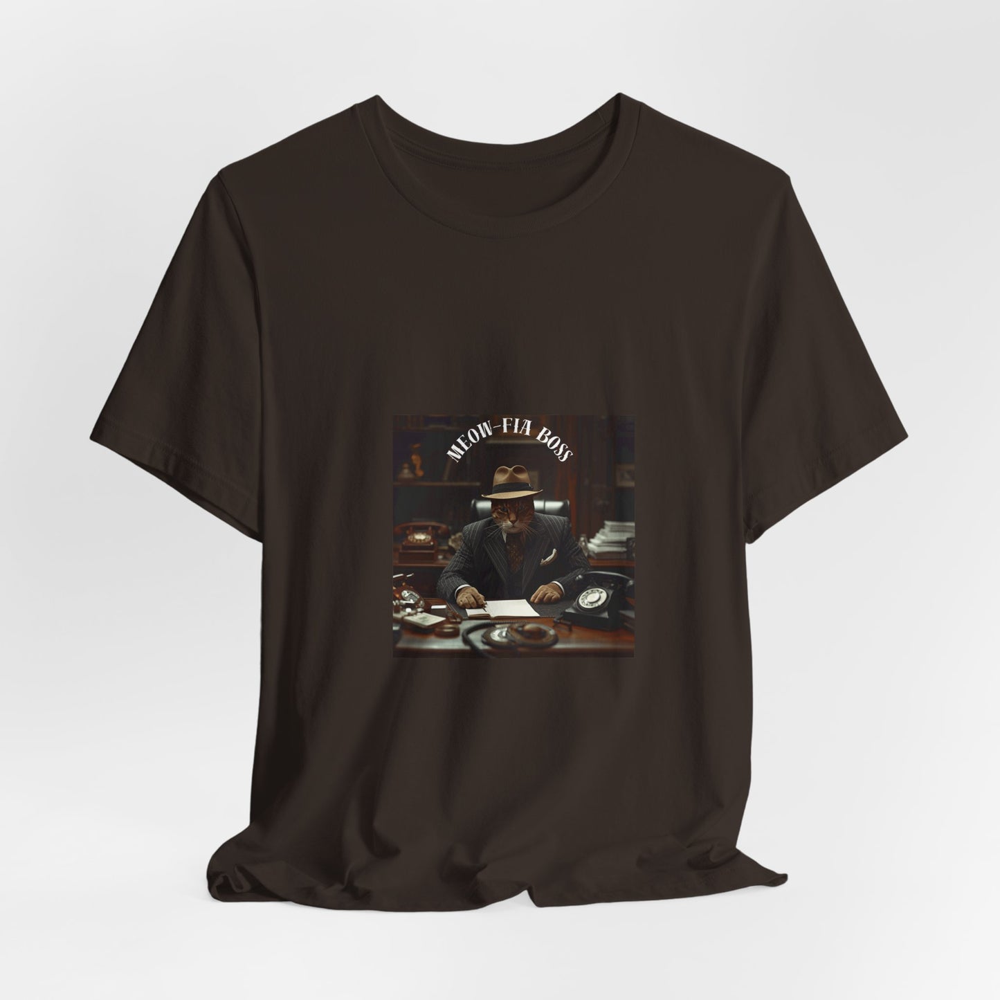 T-Shirt — 'Watch Ya Boys' Vintage Mobster Graphic Tee