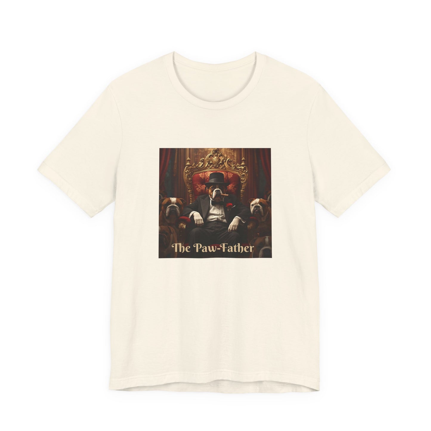 T-Shirt — "The Paw-Father" Vintage Pet Mafia Graphic Tee