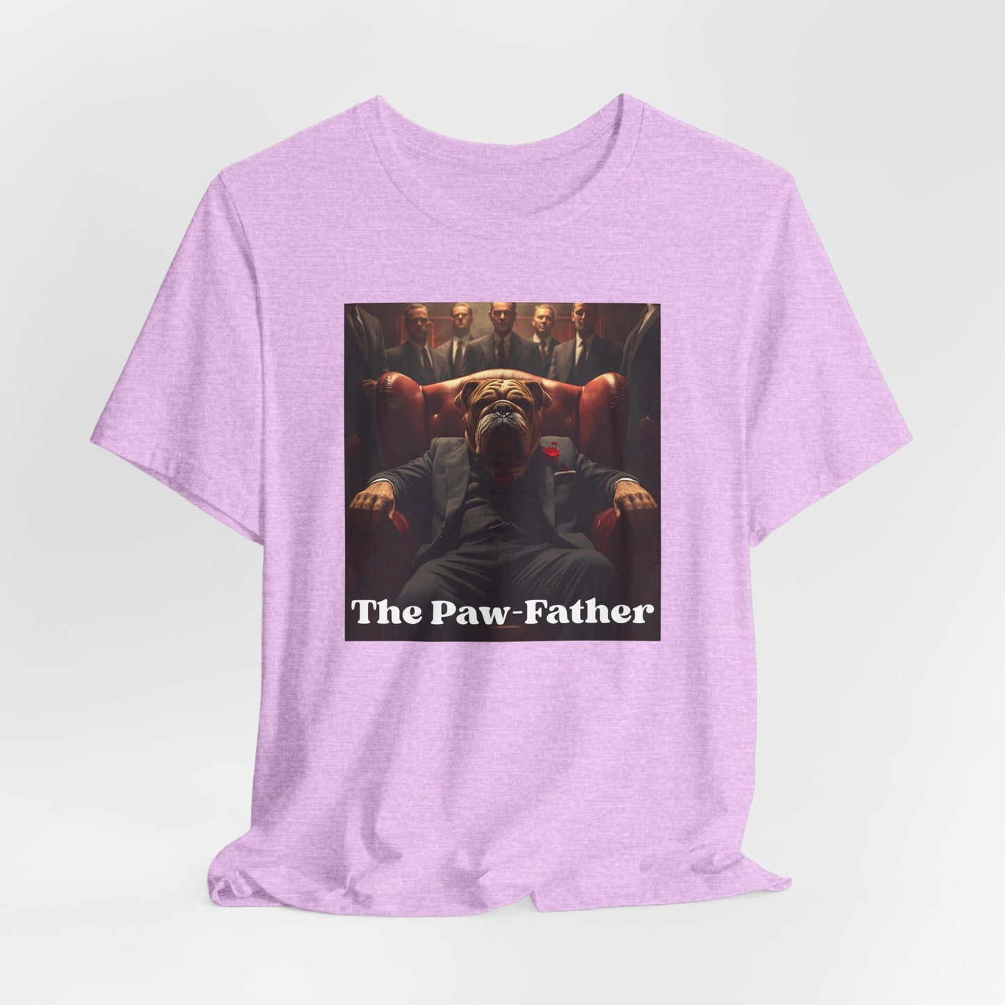 T-Shirt — "The Paw-Father" Vintage Dog Mafia Graphic Tee