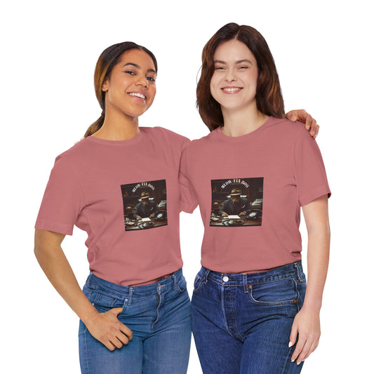 T-Shirt — 'Watch Ya Boys' Vintage Mobster Graphic Tee