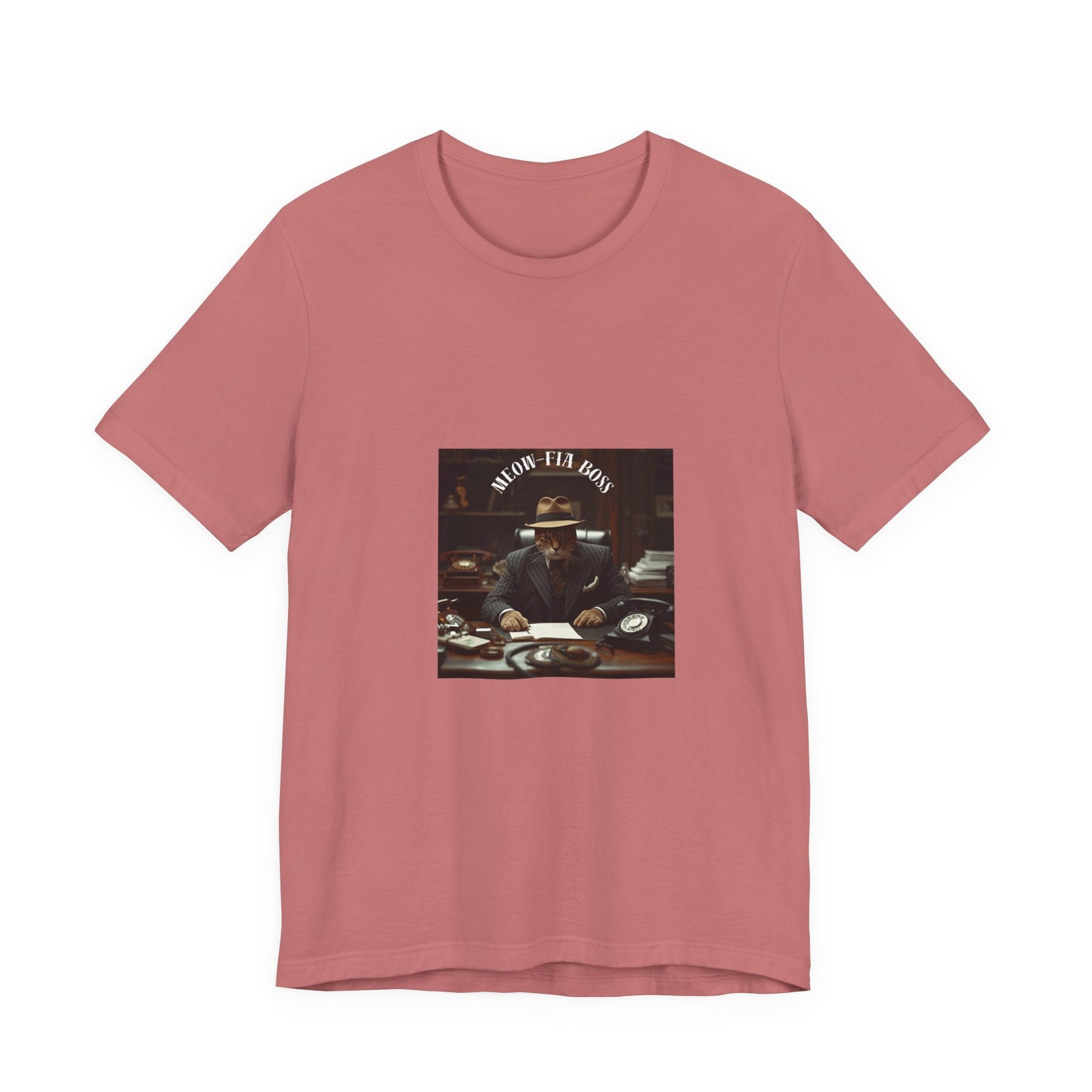 T-Shirt — 'Watch Ya Boys' Vintage Mobster Graphic Tee
