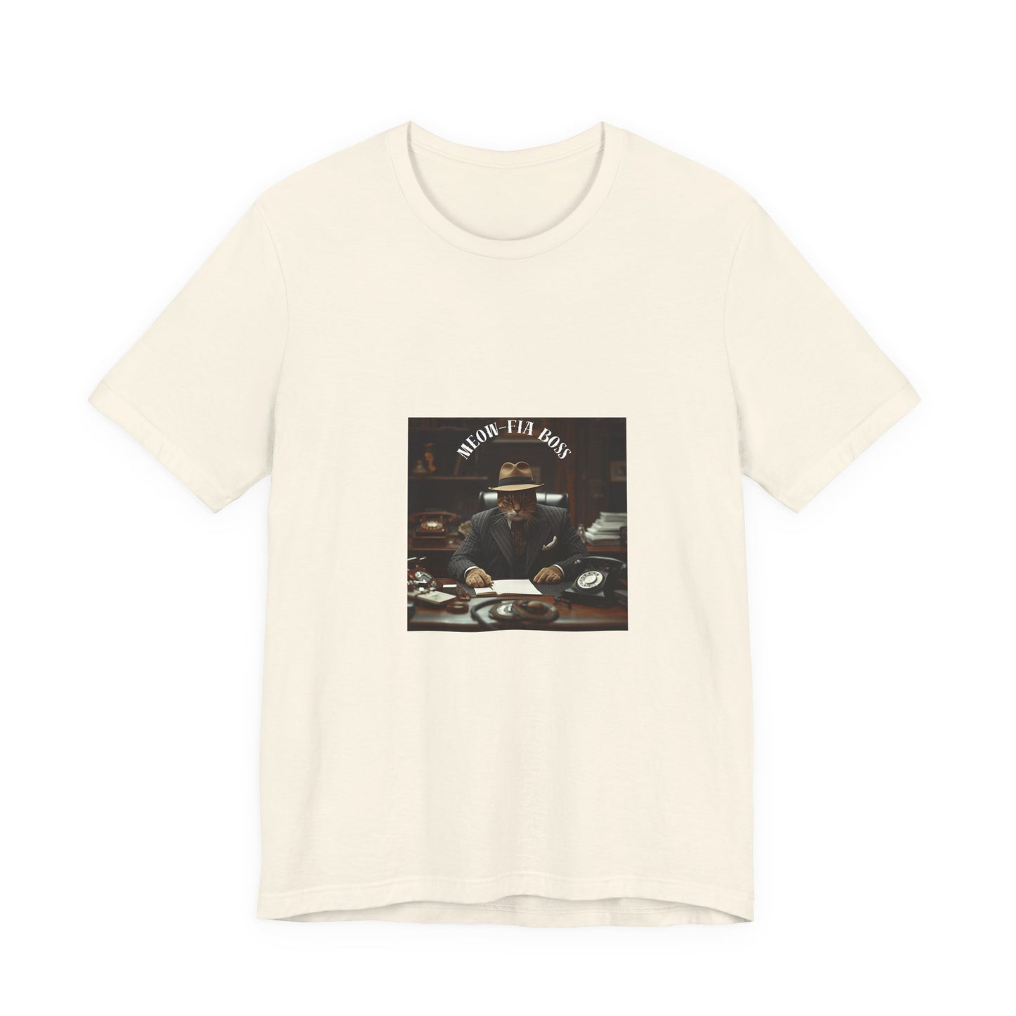 T-Shirt — 'Watch Ya Boys' Vintage Mobster Graphic Tee