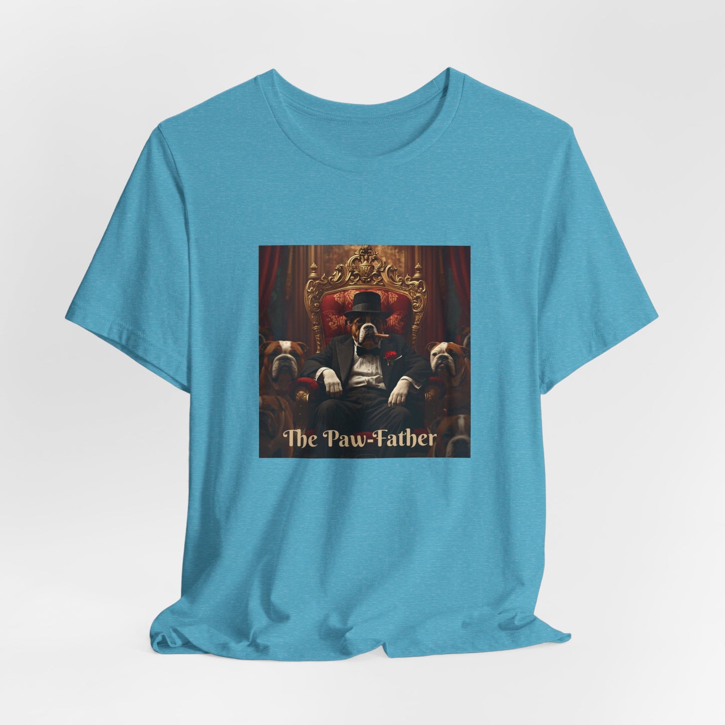 T-Shirt — "The Paw-Father" Vintage Pet Mafia Graphic Tee