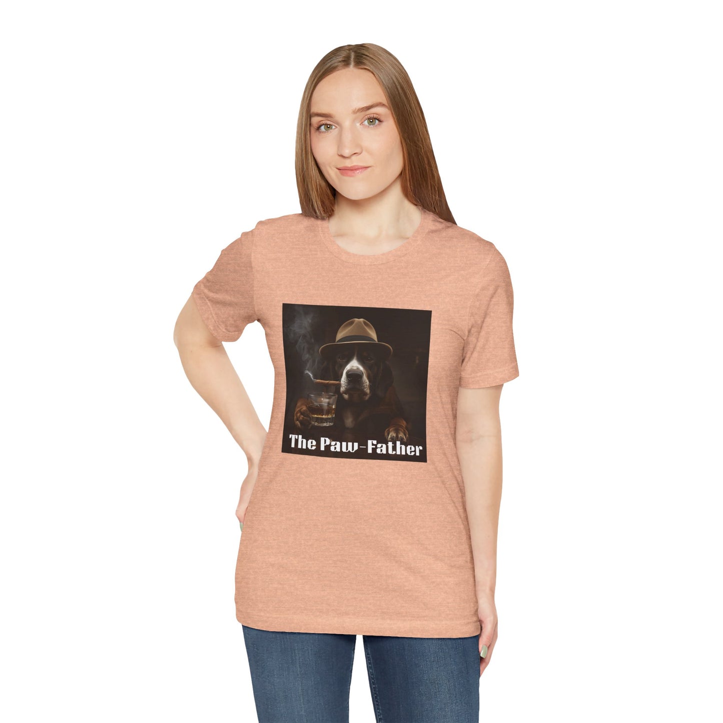 The Paw-Father T‑Shirt — Vintage Dog Mafia Graphic Tee