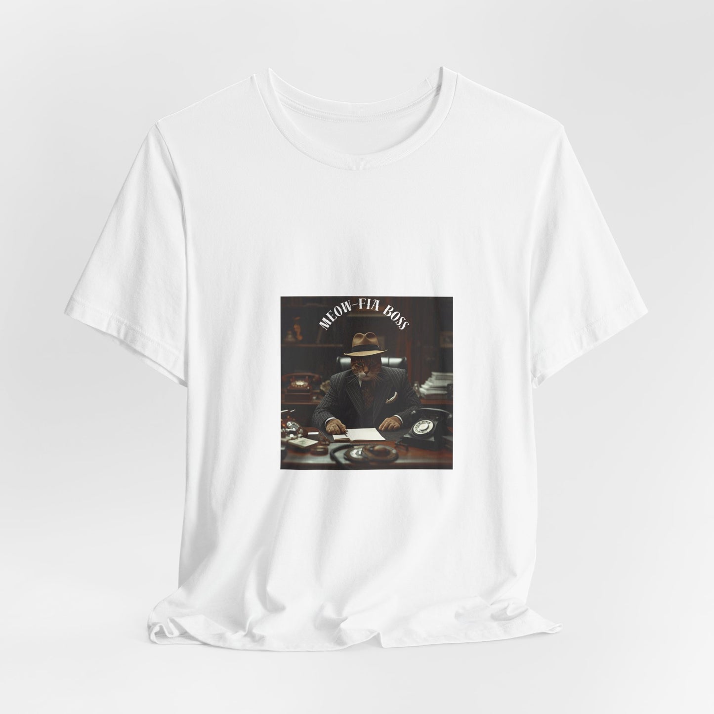 T-Shirt — 'Watch Ya Boys' Vintage Mobster Graphic Tee