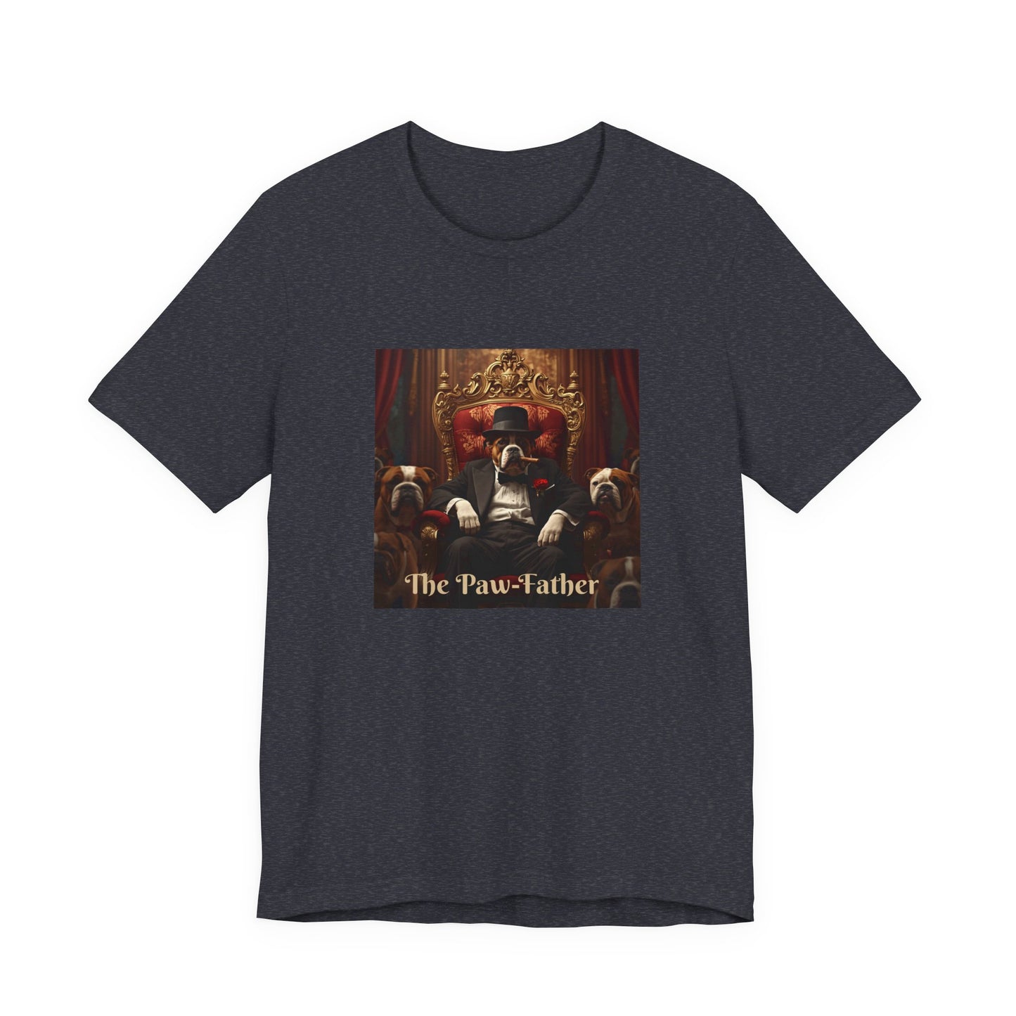 T-Shirt — "The Paw-Father" Vintage Pet Mafia Graphic Tee