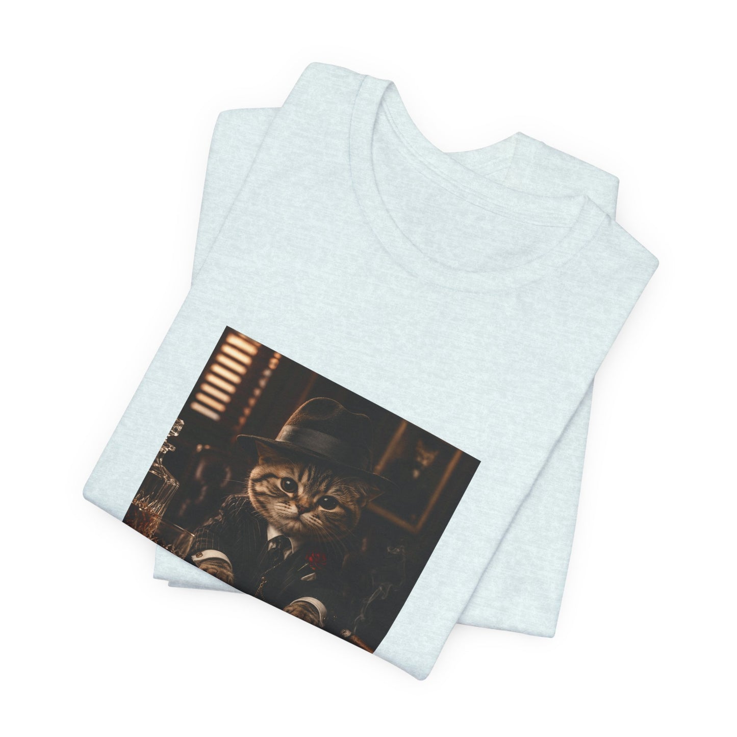 Vintage Mobster Cat T‑Shirt — The Mafia Cat Boss Graphic Tee
