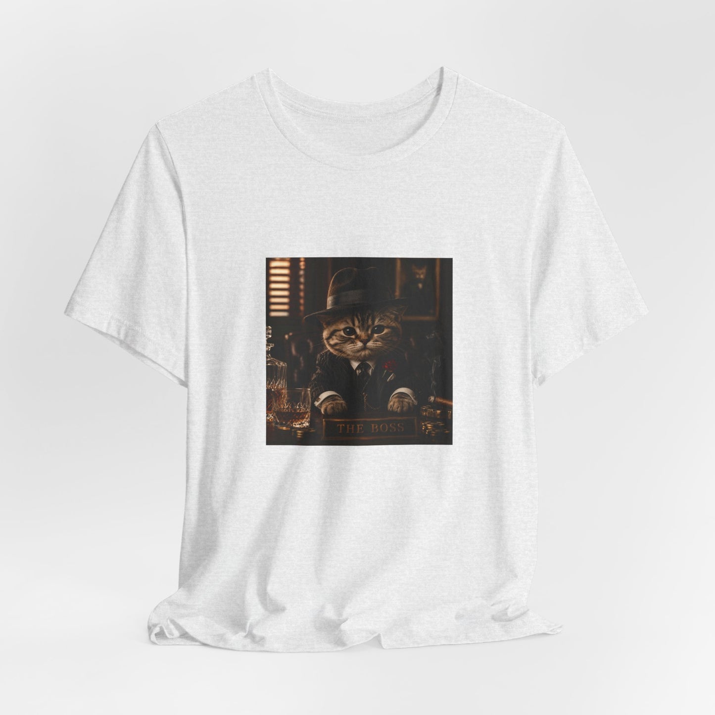 Vintage Mobster Cat T‑Shirt — The Mafia Cat Boss Graphic Tee