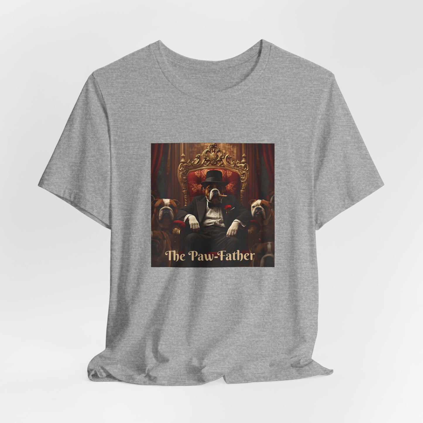 T-Shirt — "The Paw-Father" Vintage Pet Mafia Graphic Tee