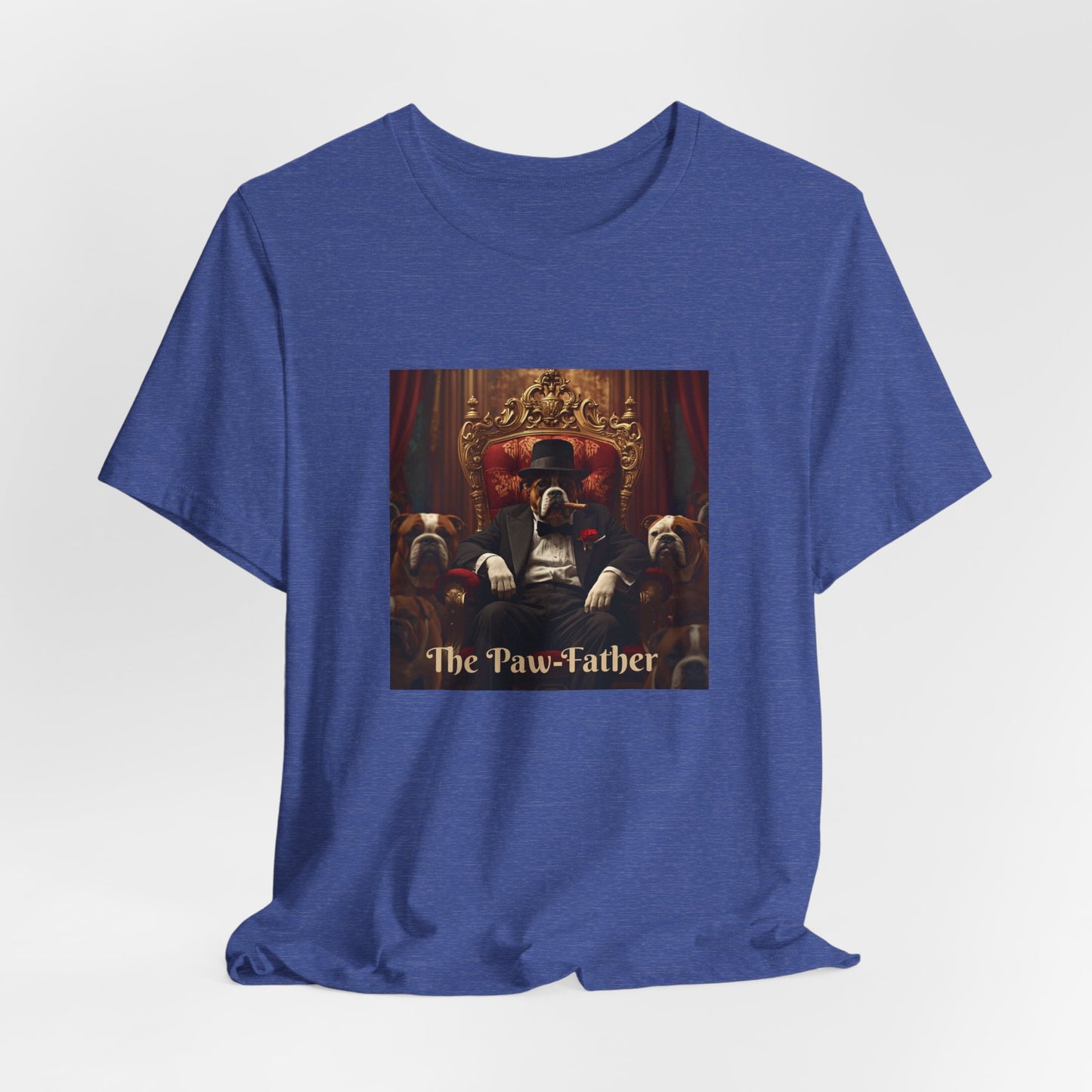 T-Shirt — "The Paw-Father" Vintage Pet Mafia Graphic Tee