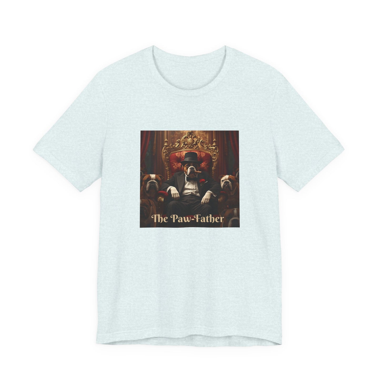 T-Shirt — "The Paw-Father" Vintage Pet Mafia Graphic Tee