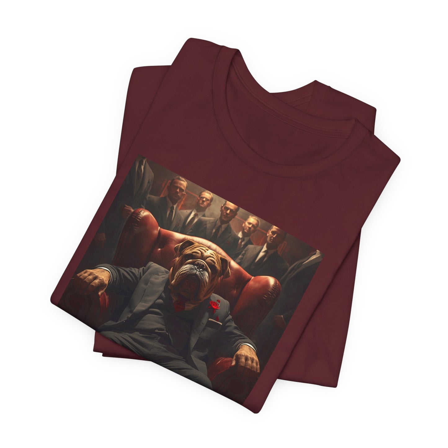 T-Shirt — "The Paw-Father" Vintage Dog Mafia Graphic Tee