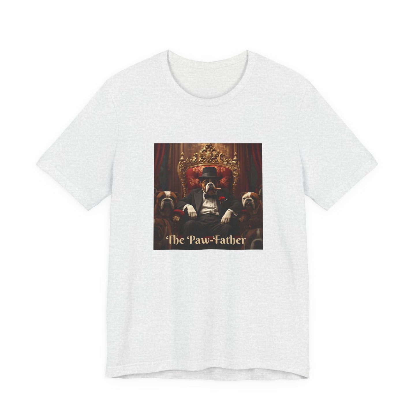 T-Shirt — "The Paw-Father" Vintage Pet Mafia Graphic Tee