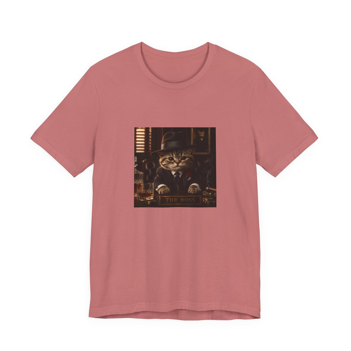 Vintage Mobster Cat T‑Shirt — The Mafia Cat Boss Graphic Tee