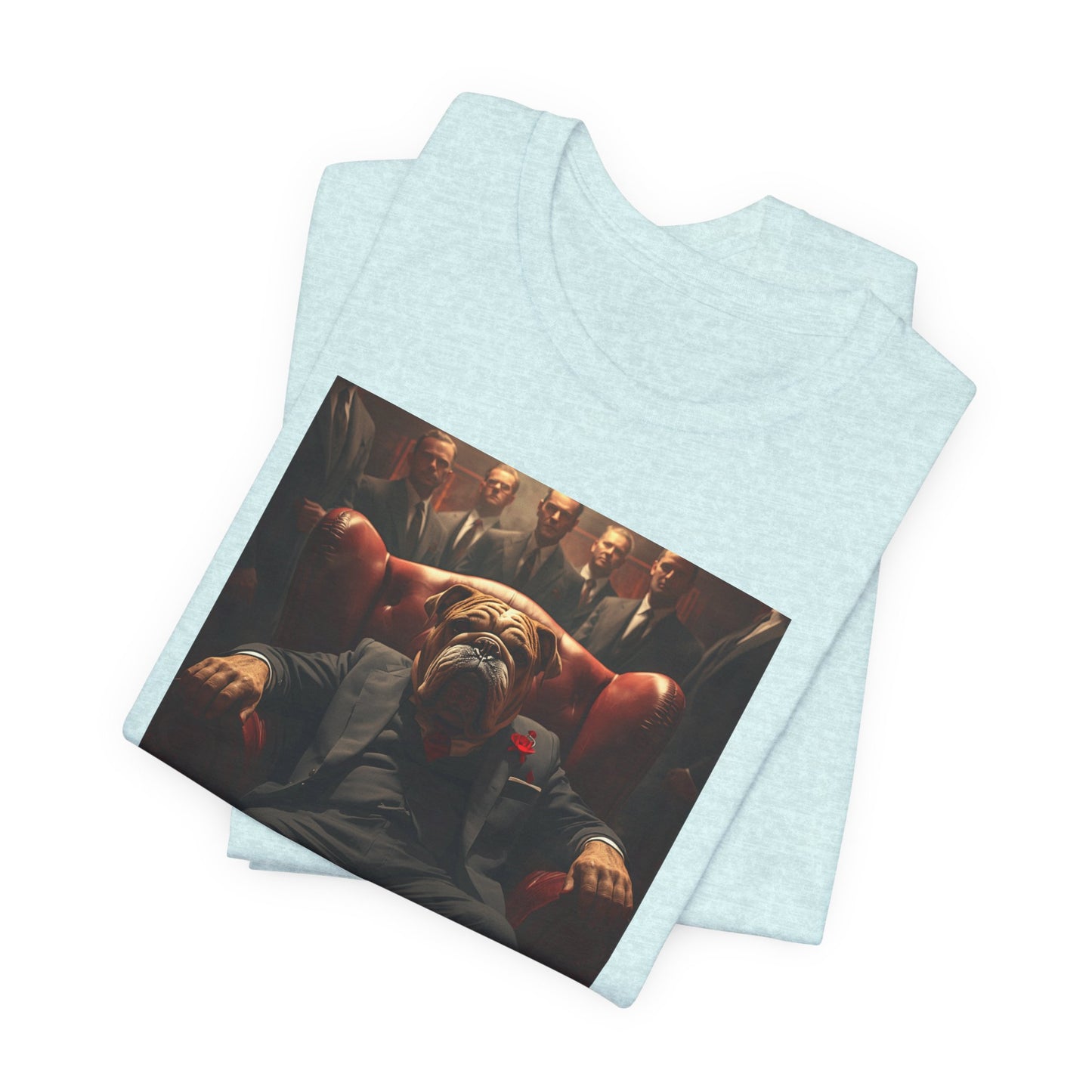 T-Shirt — "The Paw-Father" Vintage Dog Mafia Graphic Tee