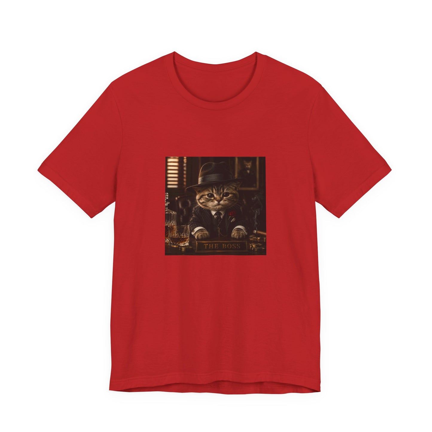 Vintage Mobster Cat T‑Shirt — The Mafia Cat Boss Graphic Tee