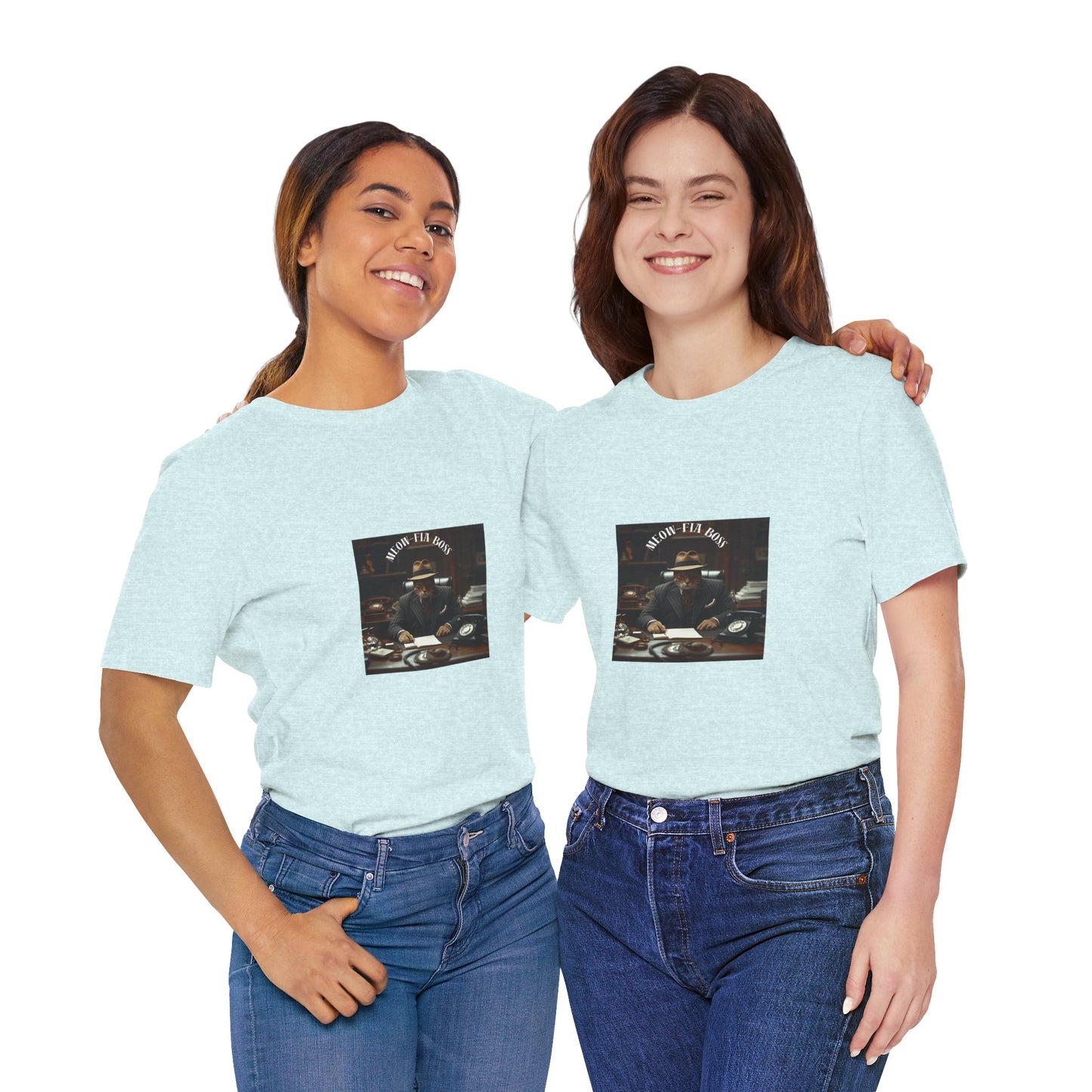 T-Shirt — 'Watch Ya Boys' Vintage Mobster Graphic Tee